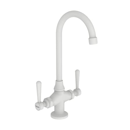 Newport Brass Prep/Bar Faucet in Matte White 1668-52
